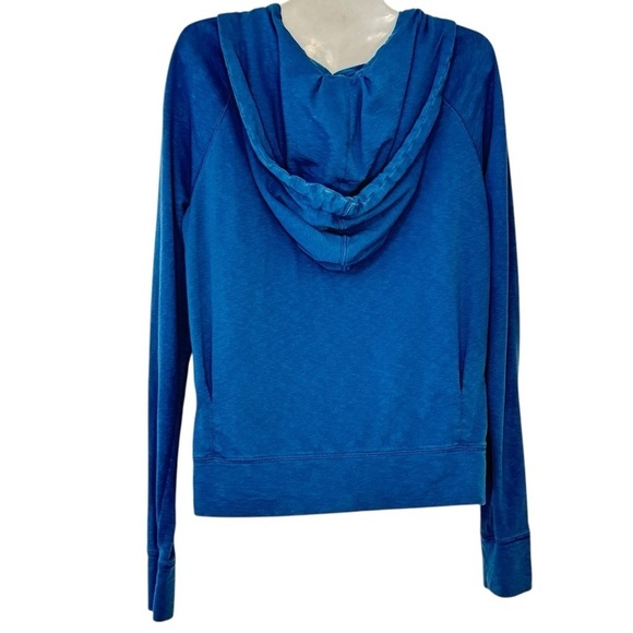 Nike ACG Vintage Drawstring Hoodie Blue Raglan Sleeve Kanga Pocket Size Medium - Picture 4 of 11